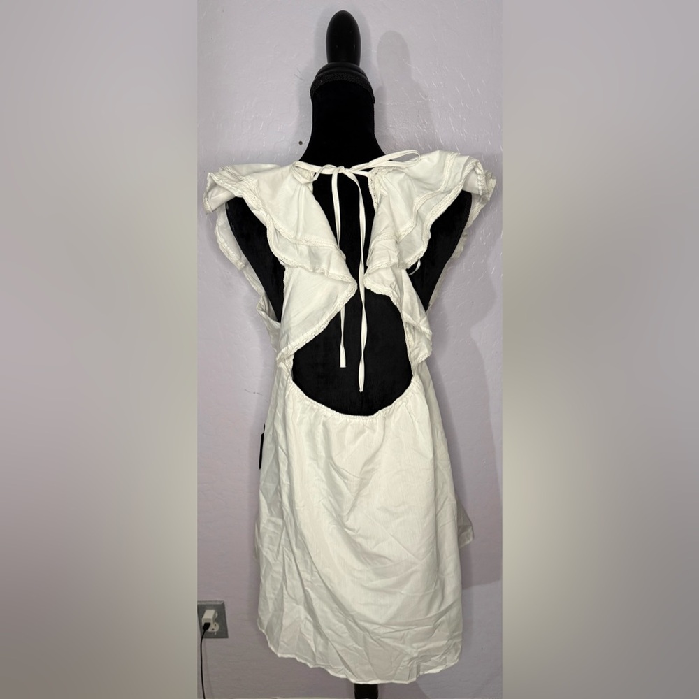BRAND NEW Lulus Ruffle Mini Dress - Picture 4 of 5